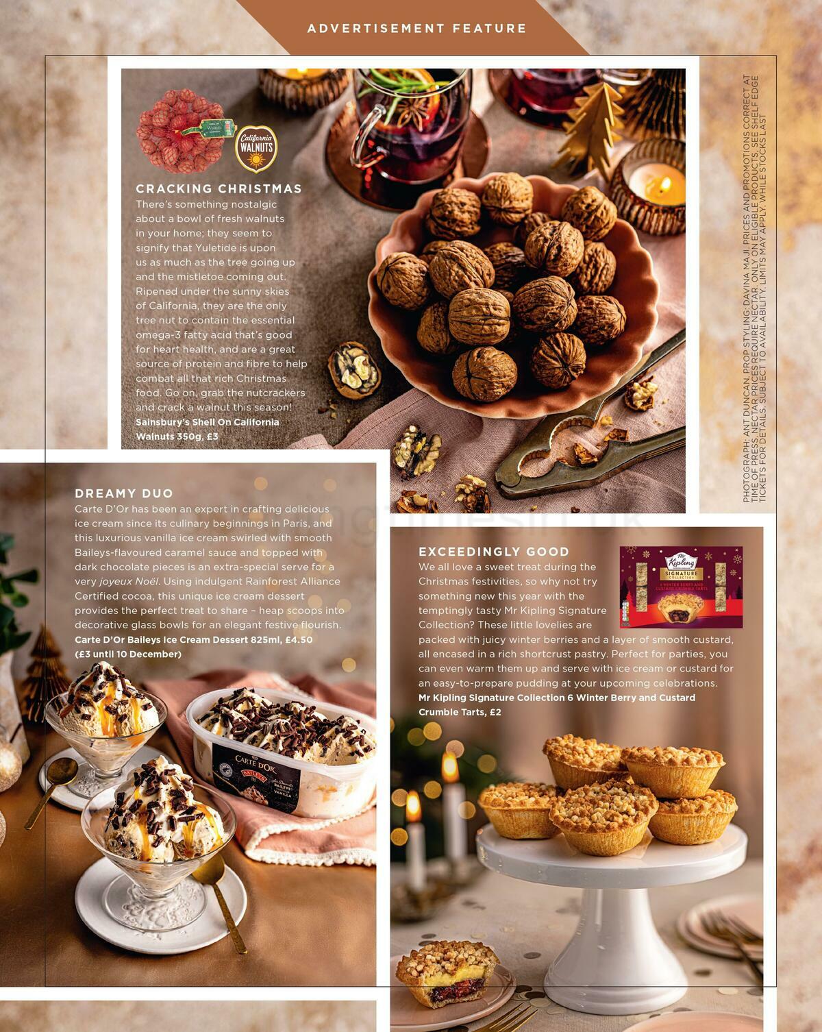 Sainsbury's Magazine December Offers from 1 December