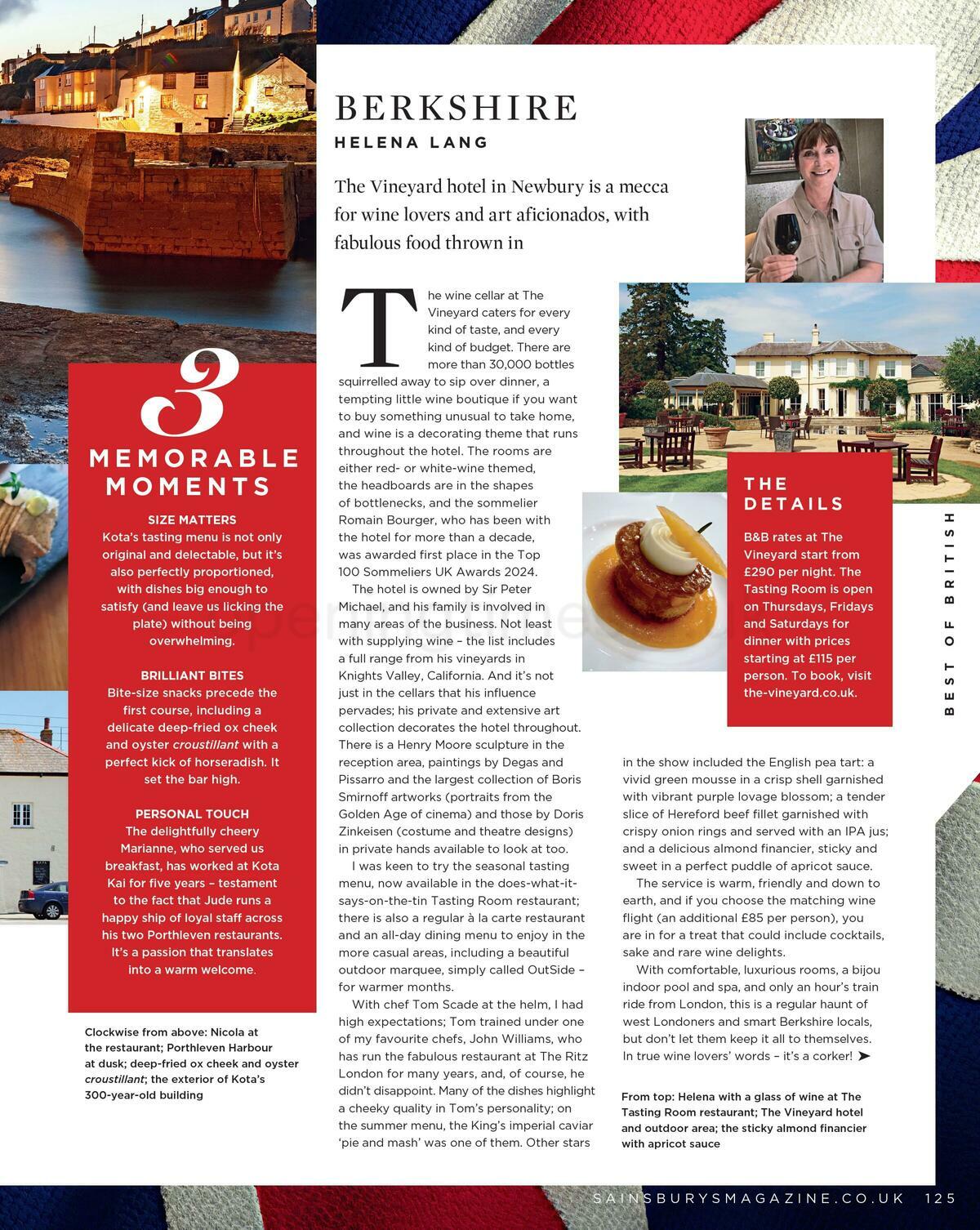 Sainsbury's Magazine December Offers from 1 December