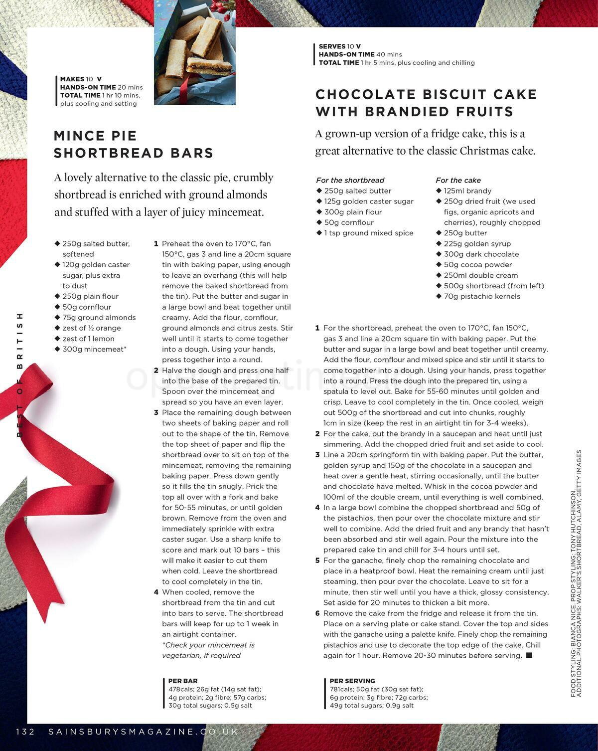 Sainsbury's Magazine December Offers from 1 December