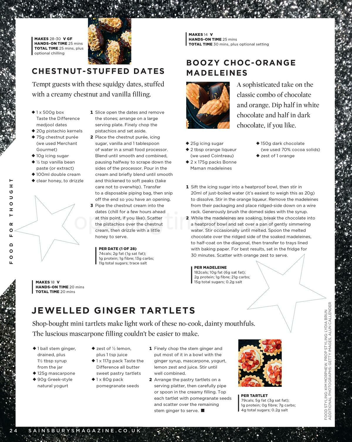 Sainsbury's Magazine December Offers from 1 December