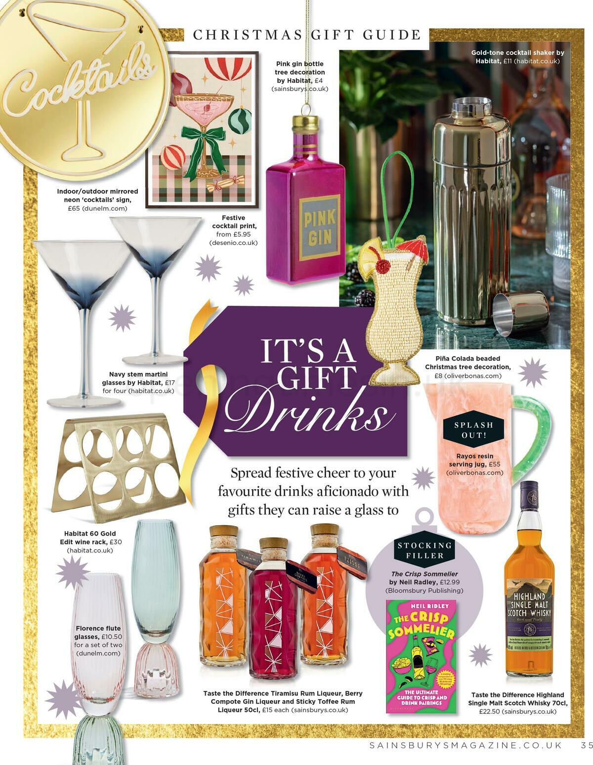 Sainsbury's Magazine December Offers from 1 December