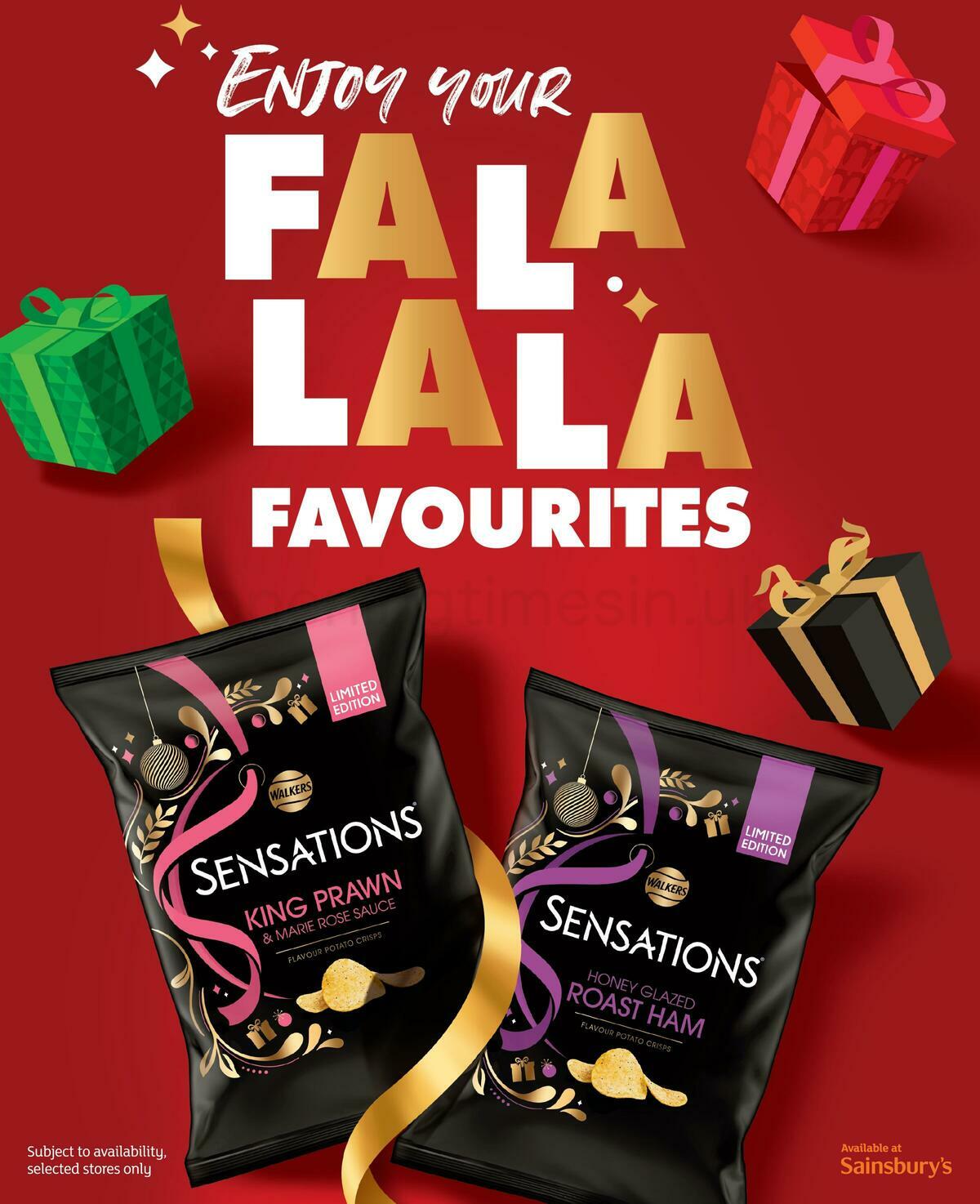 Sainsbury's Magazine December Offers from 1 December