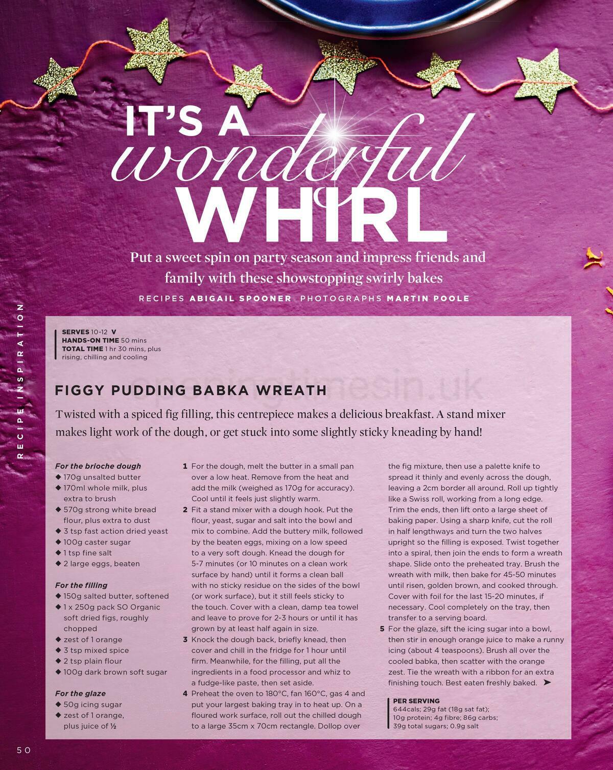 Sainsbury's Magazine December Offers from 1 December