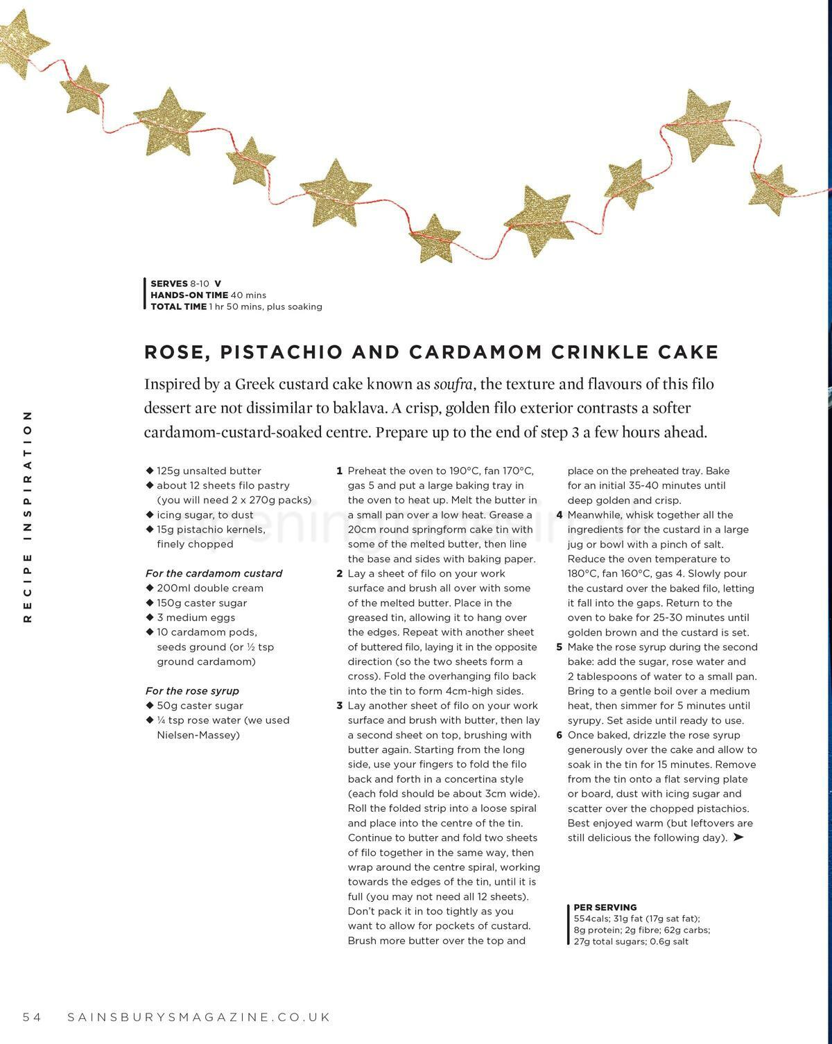 Sainsbury's Magazine December Offers from 1 December