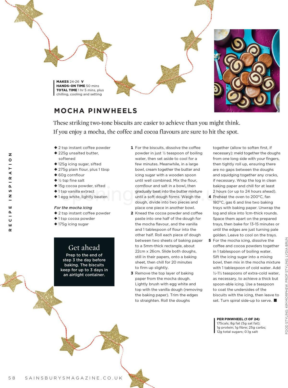 Sainsbury's Magazine December Offers from 1 December