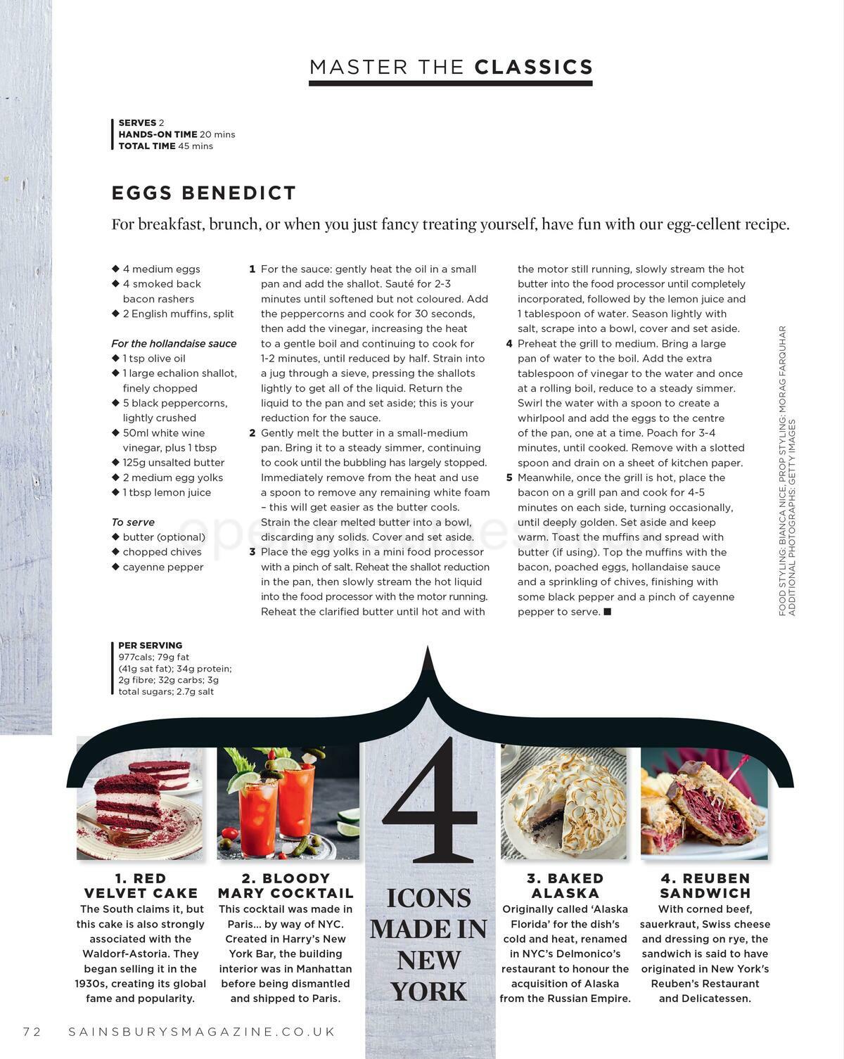 Sainsbury's Magazine December Offers from 1 December