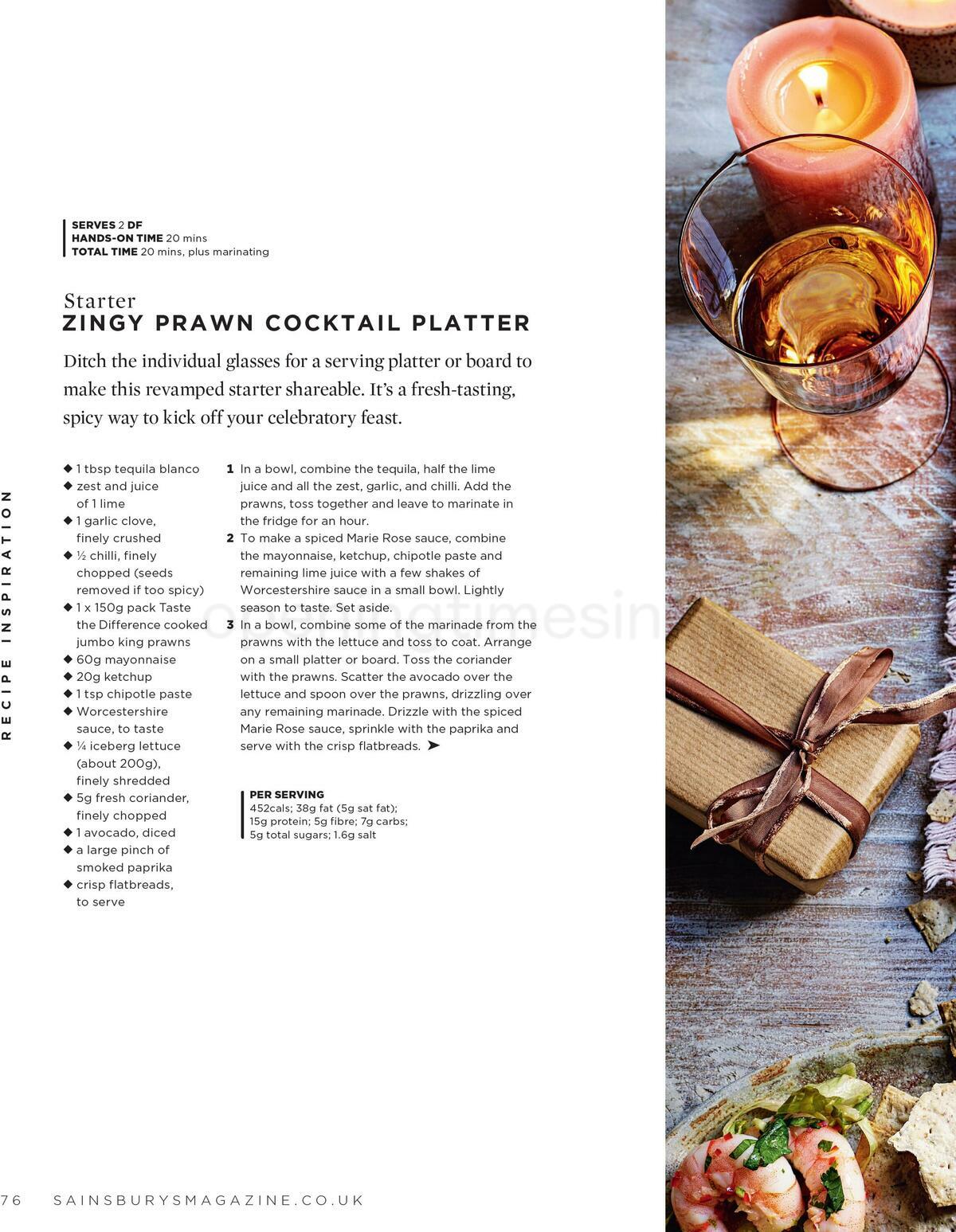 Sainsbury's Magazine December Offers from 1 December