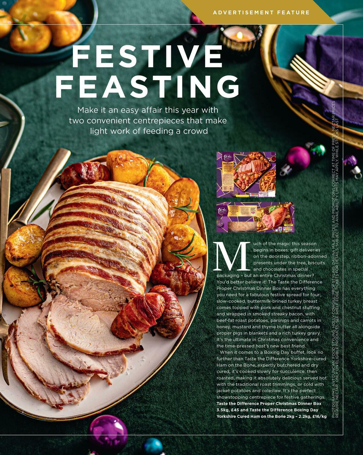 Sainsbury's Magazine December Offers from 1 December
