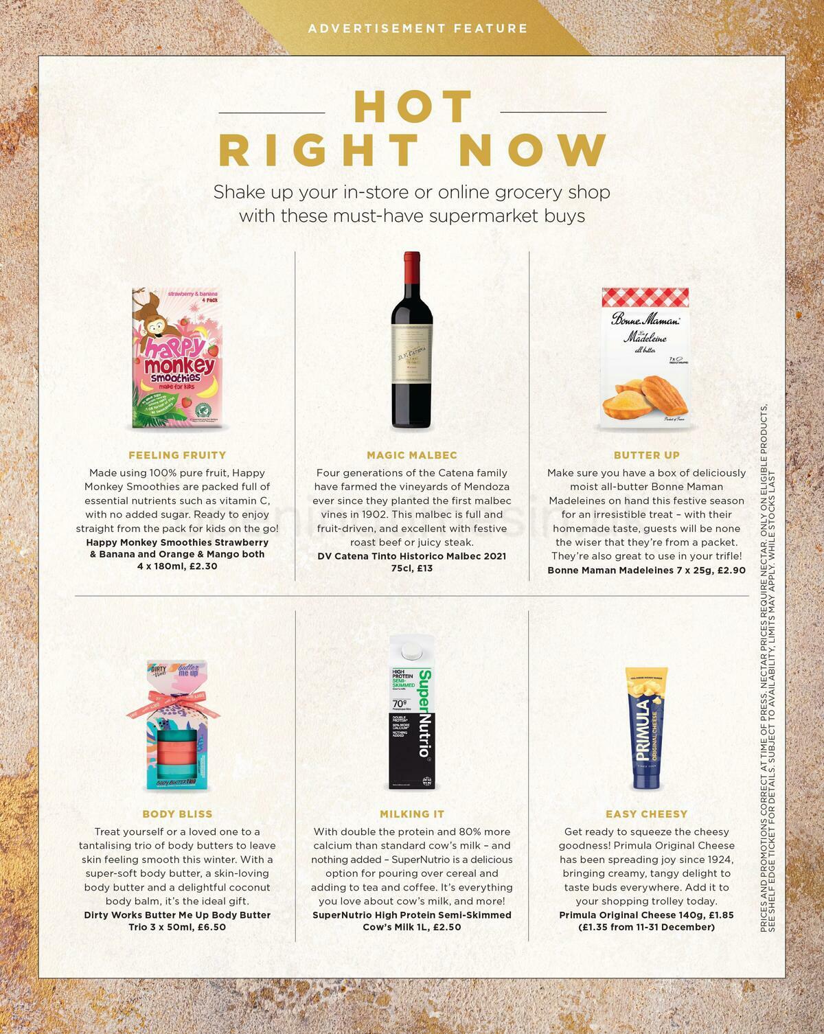 Sainsbury's Magazine December Offers from 1 December