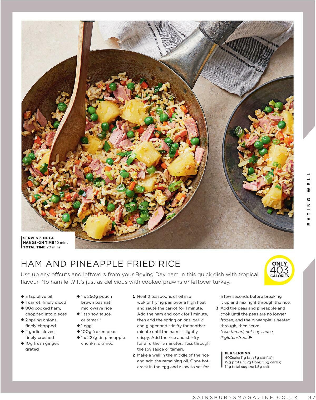 Sainsbury's Magazine December Offers from 1 December