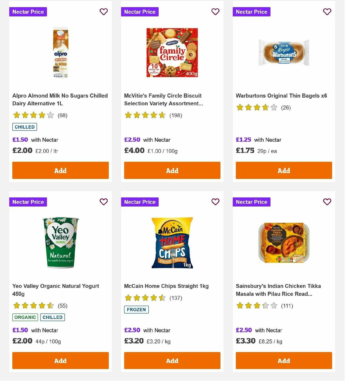Sainsbury's Offers from 6 December