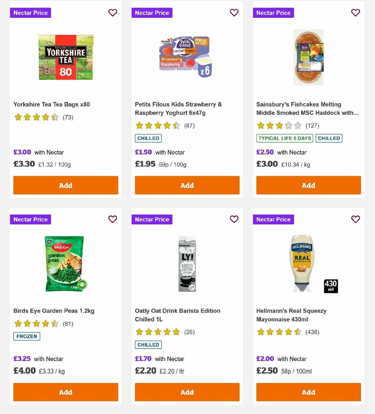 Sainsbury's Offers from 6 December