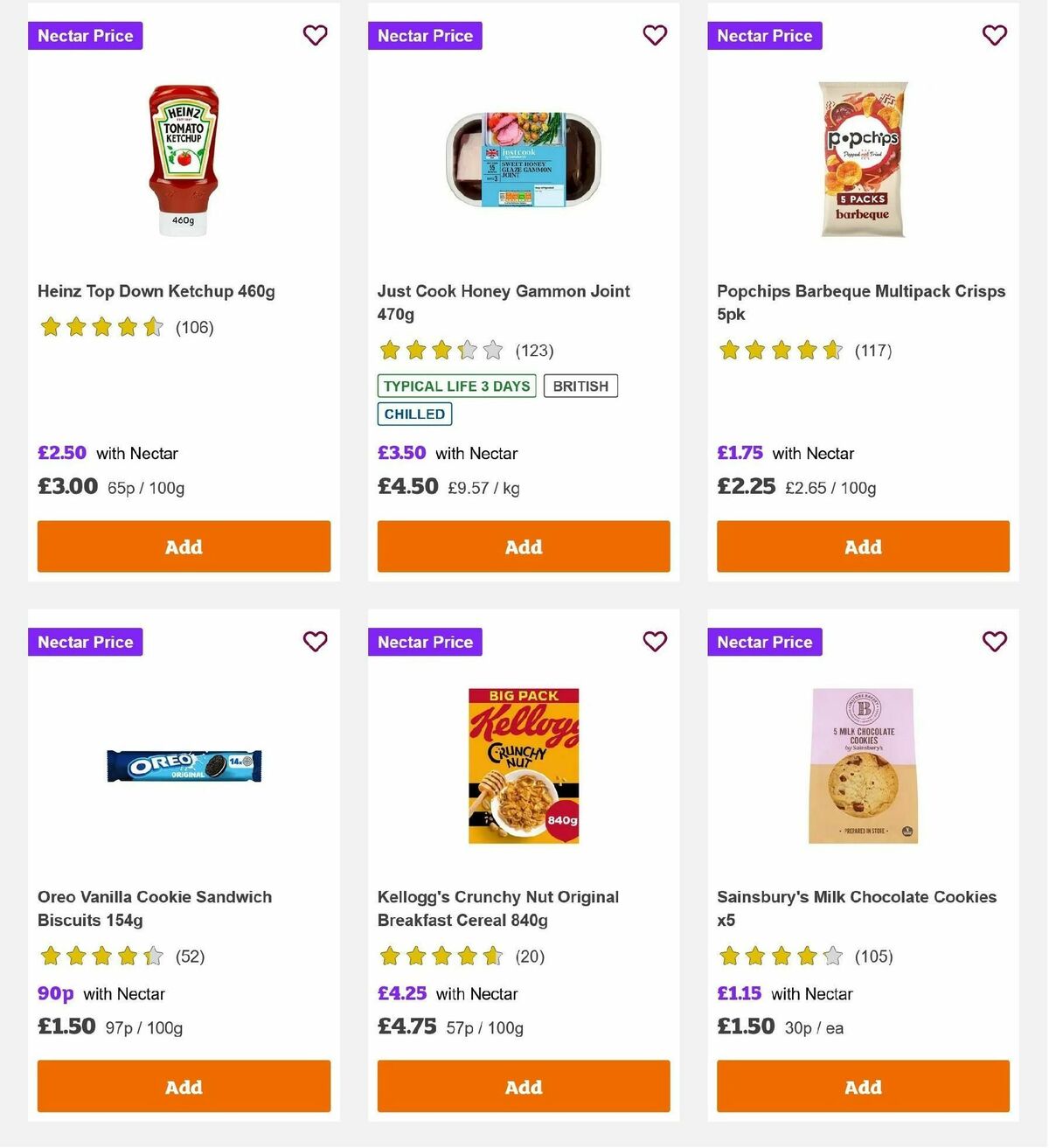 Sainsbury's Offers from 6 December