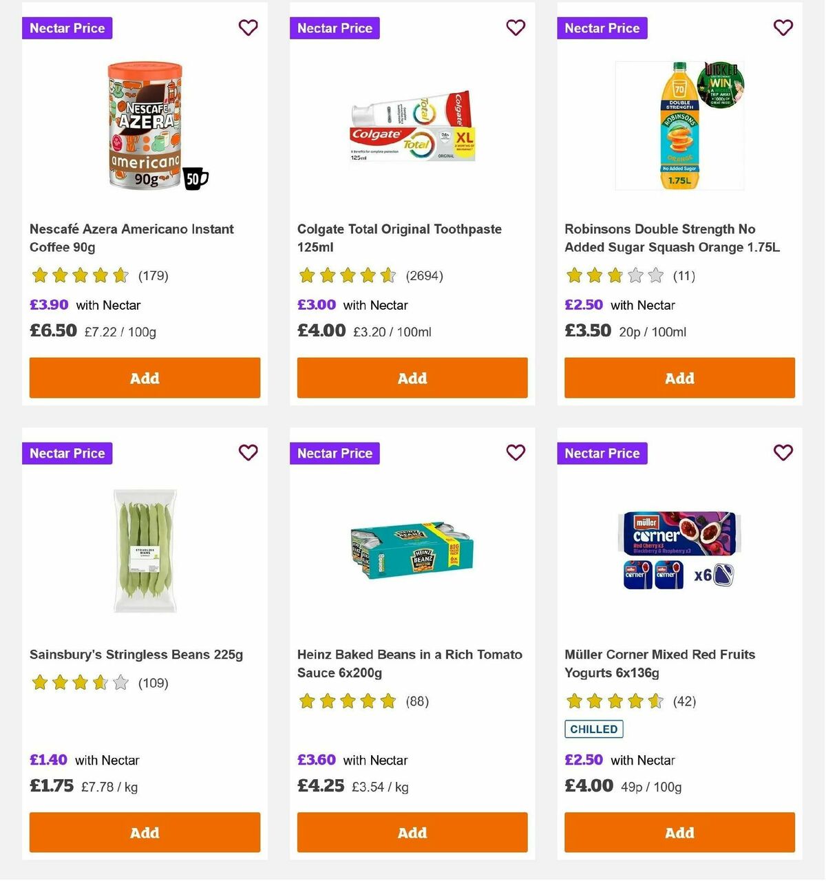 Sainsbury's Offers from 6 December