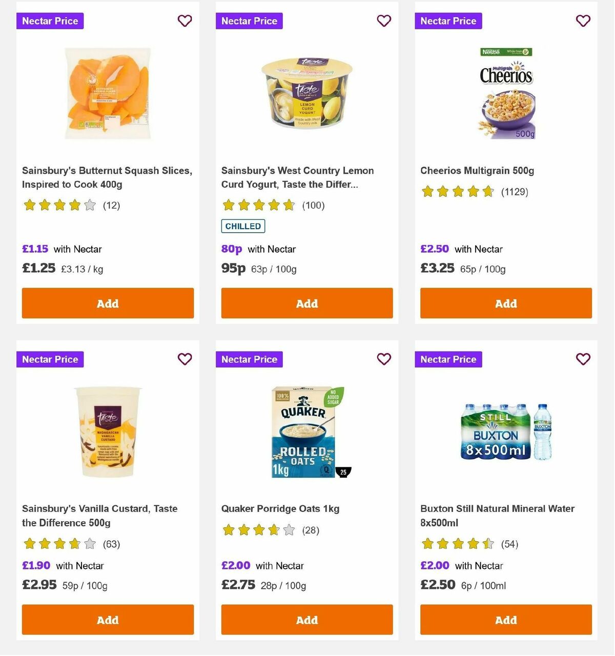 Sainsbury's Offers from 6 December