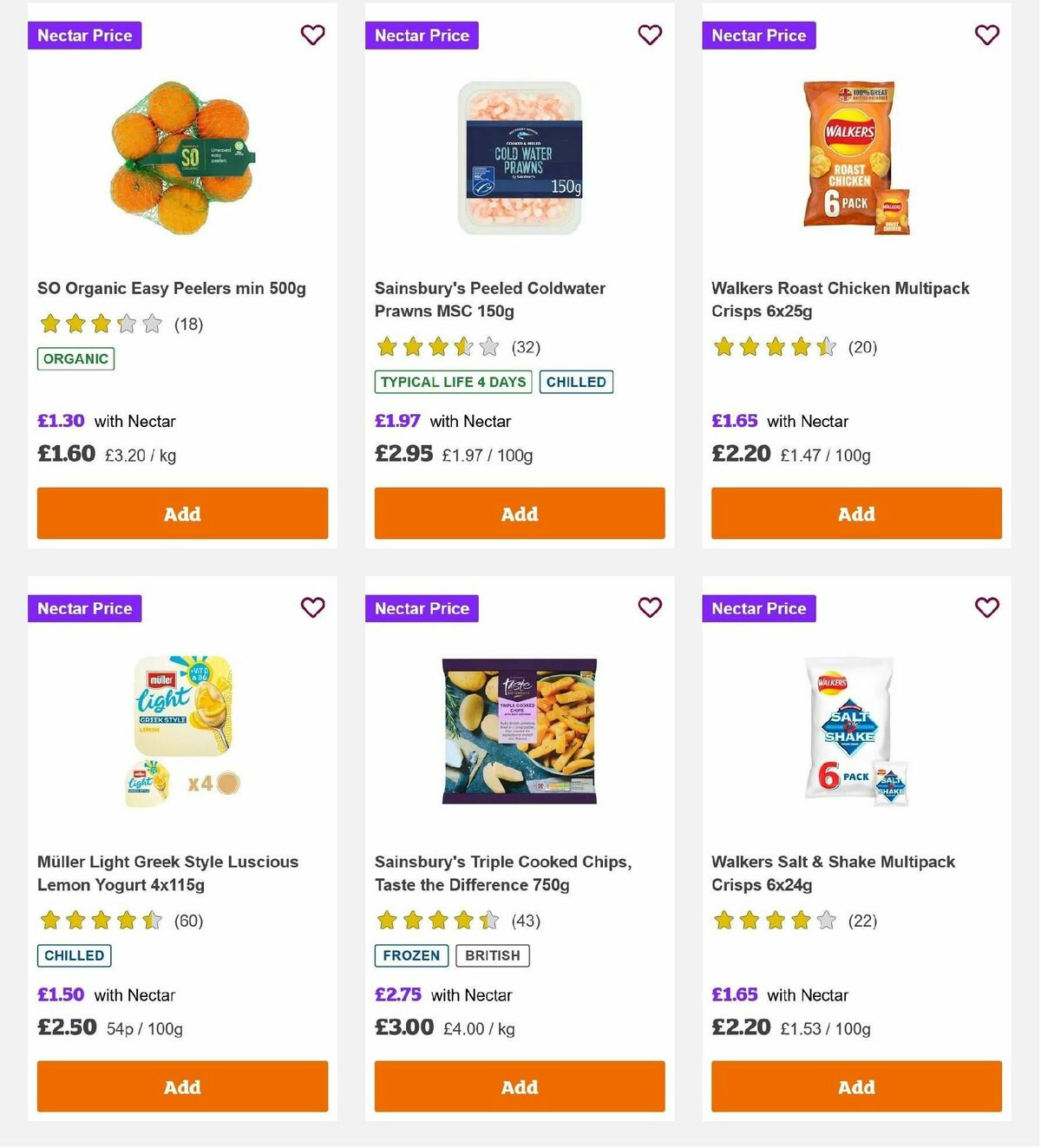 Sainsbury's Offers from 6 December