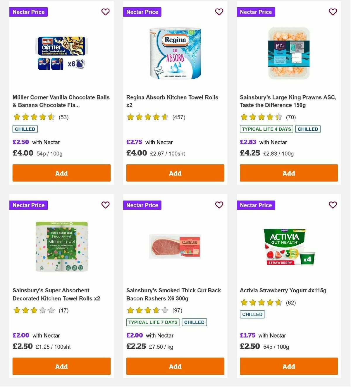 Sainsbury's Offers from 6 December