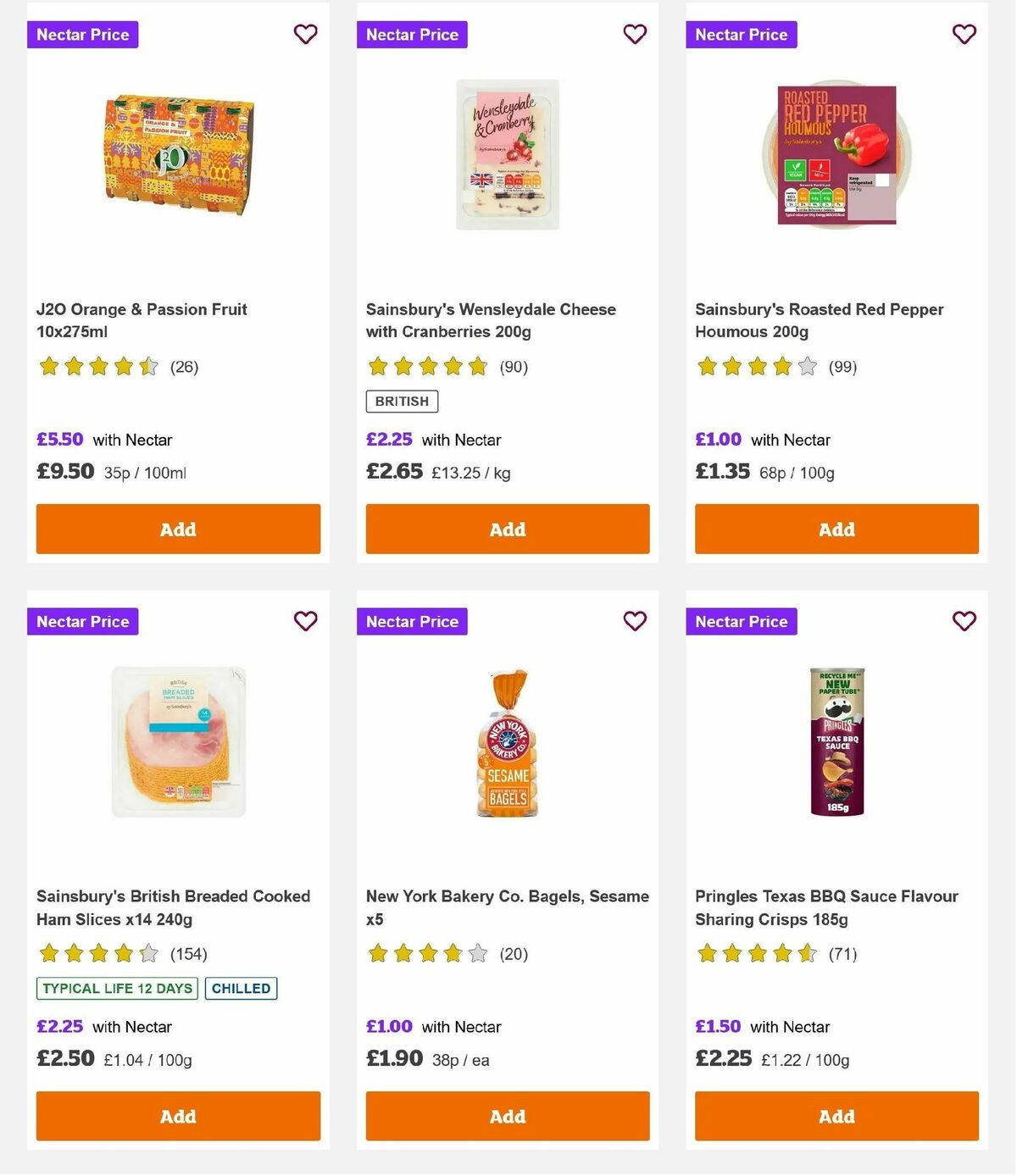 Sainsbury's Offers from 13 December