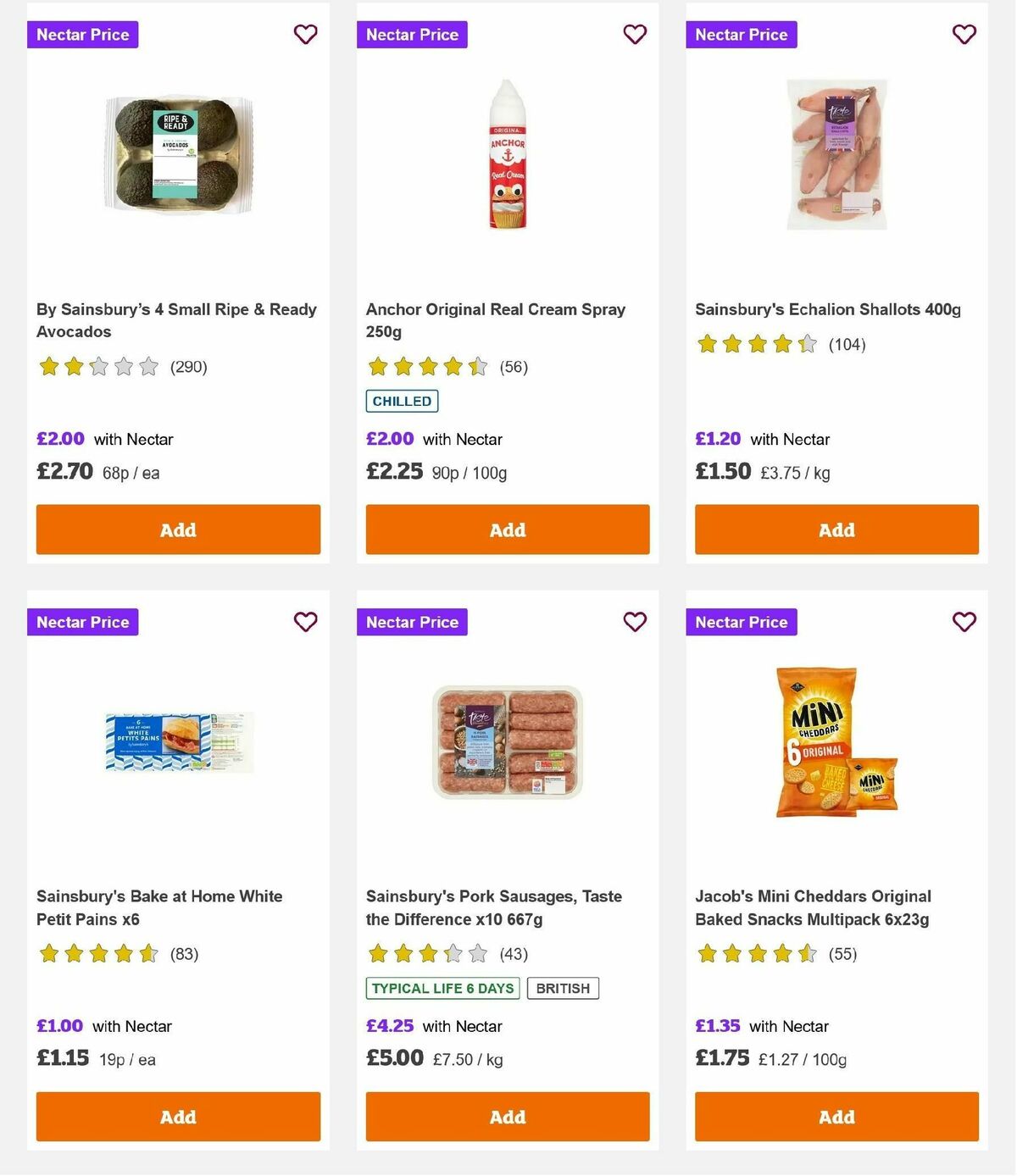 Sainsbury's Offers from 13 December