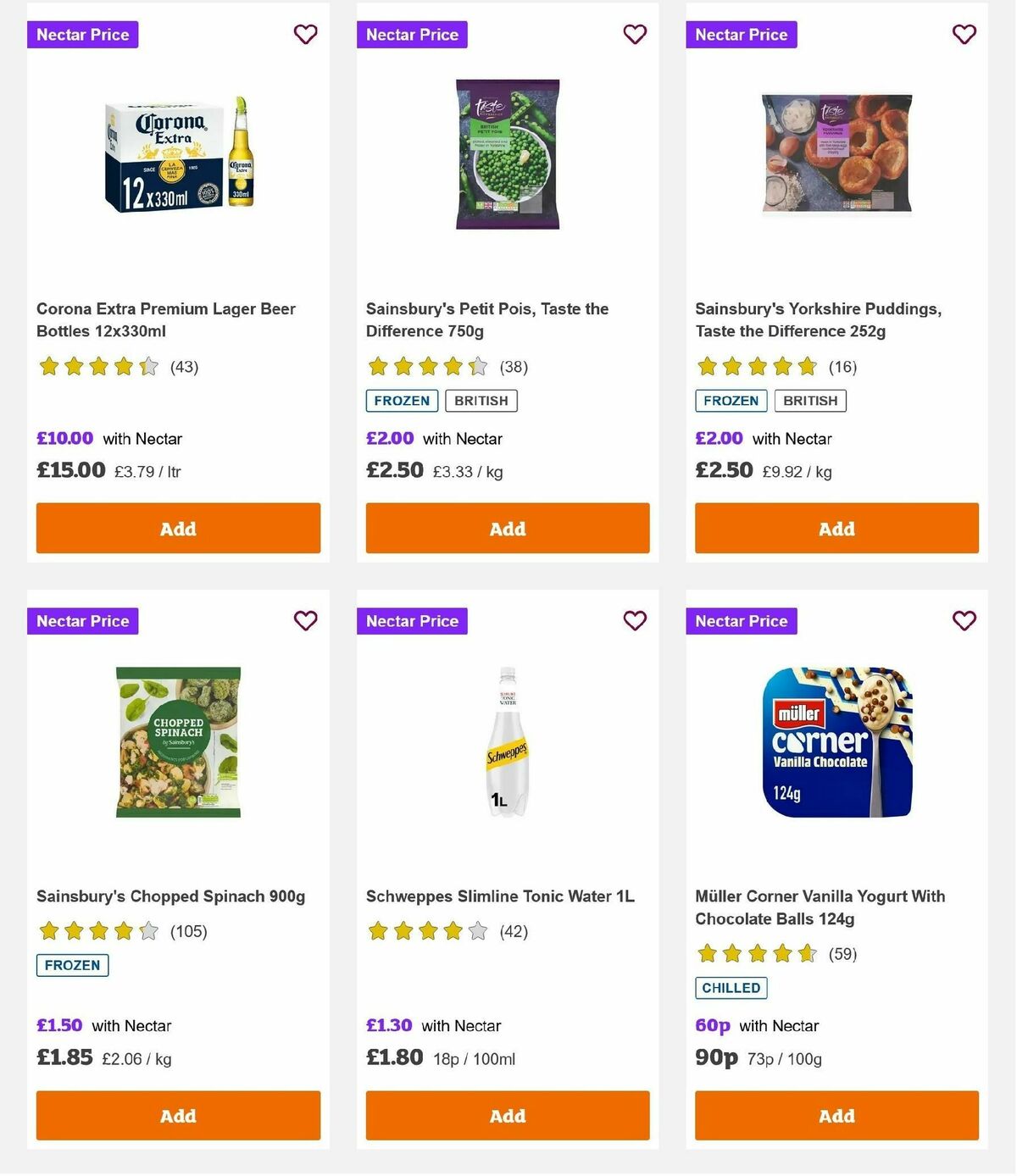 Sainsbury's Offers from 13 December