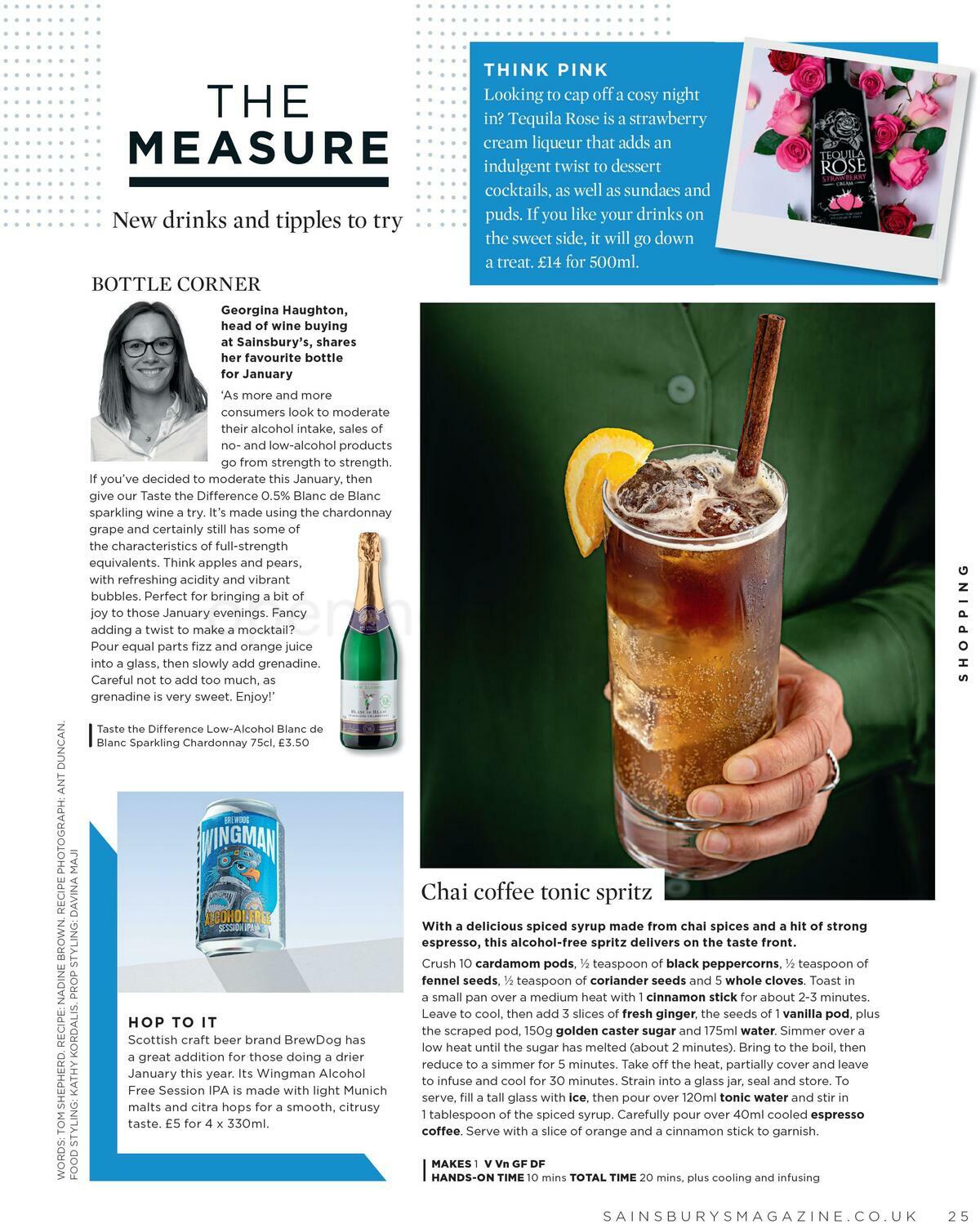 Sainsbury's Magazine January Offers from 1 January