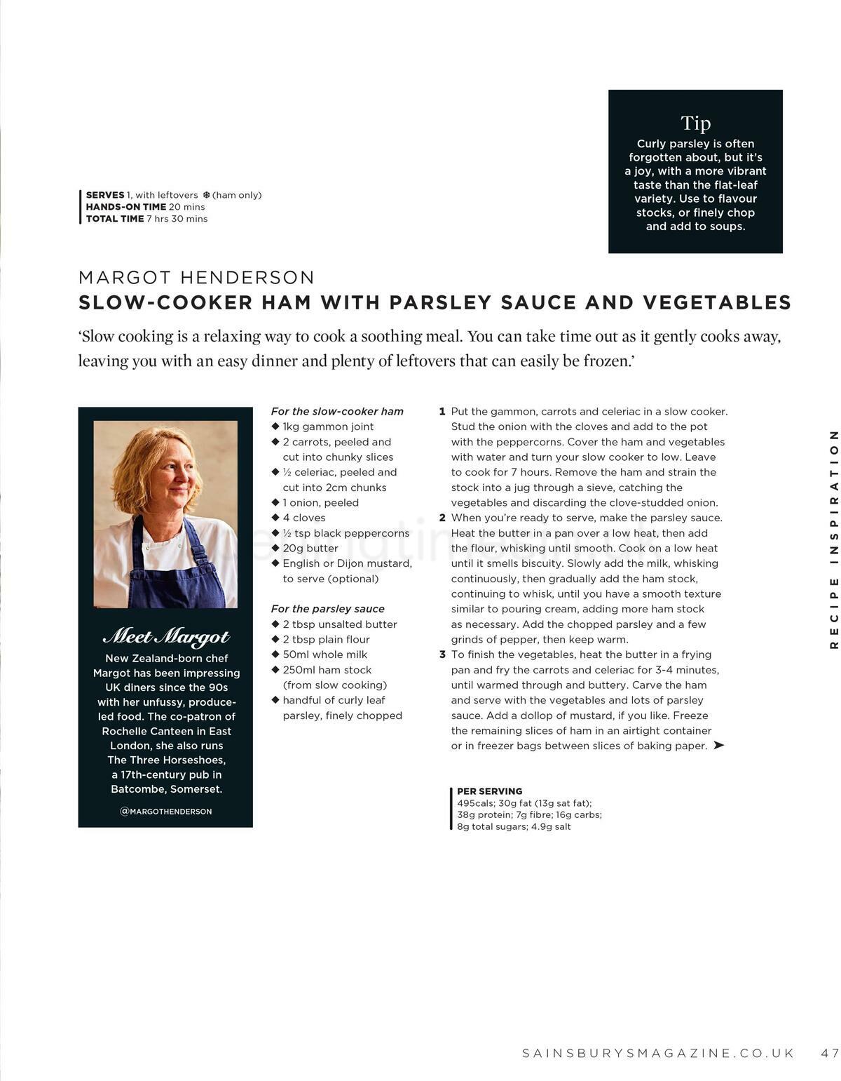 Sainsbury's Magazine January Offers from 1 January