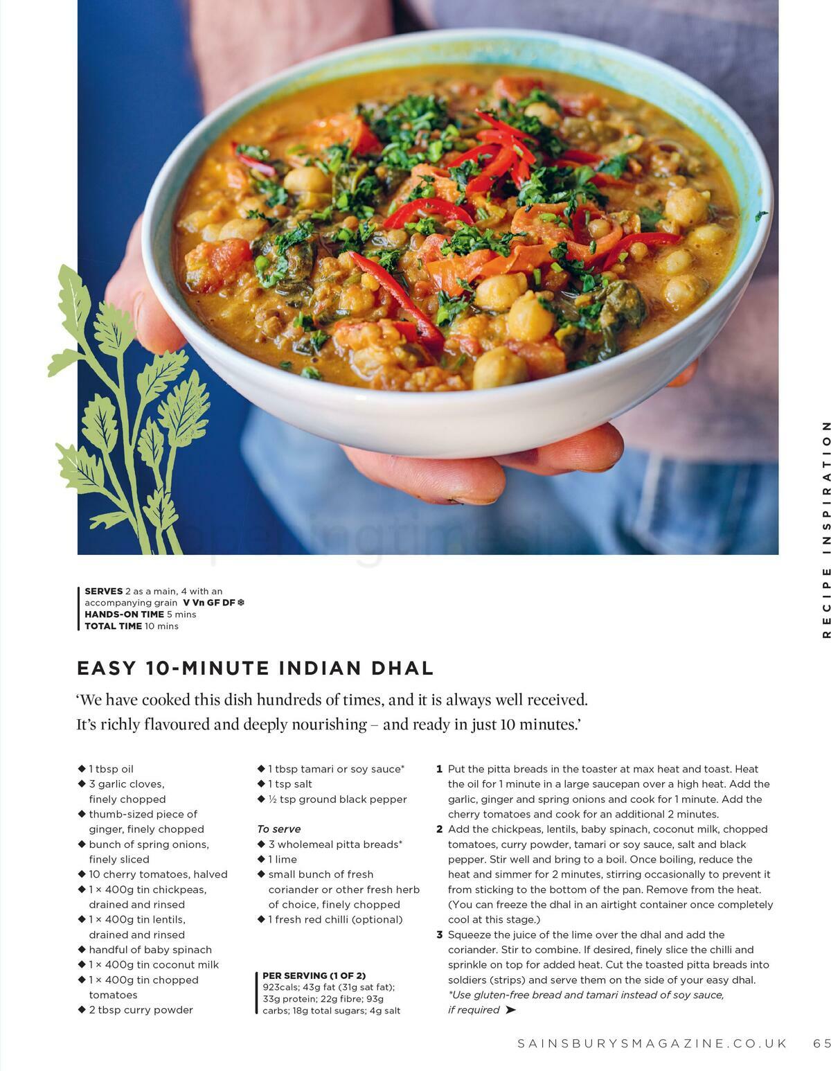 Sainsbury's Magazine January Offers from 1 January