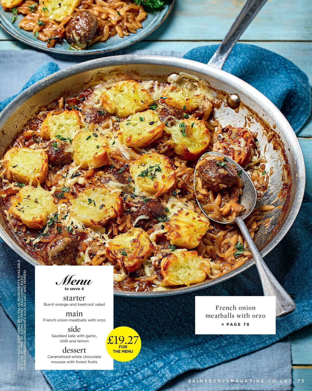 Sainsbury's Magazine January Offers from 1 January