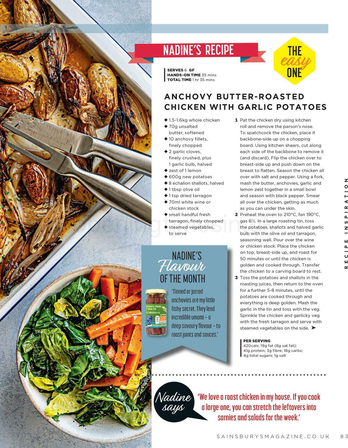 Sainsbury's Magazine January Offers from 1 January