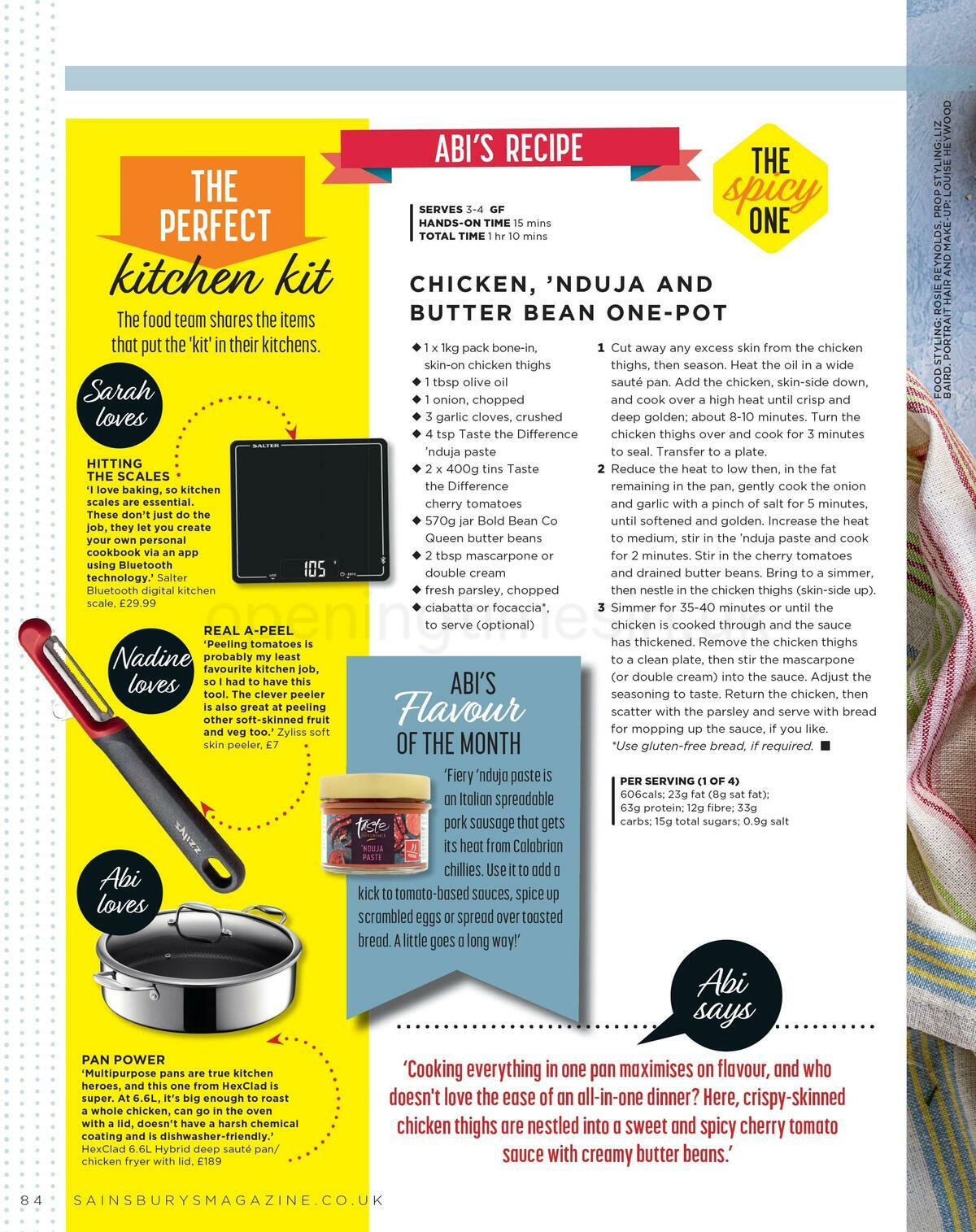 Sainsbury's Magazine January Offers from 1 January