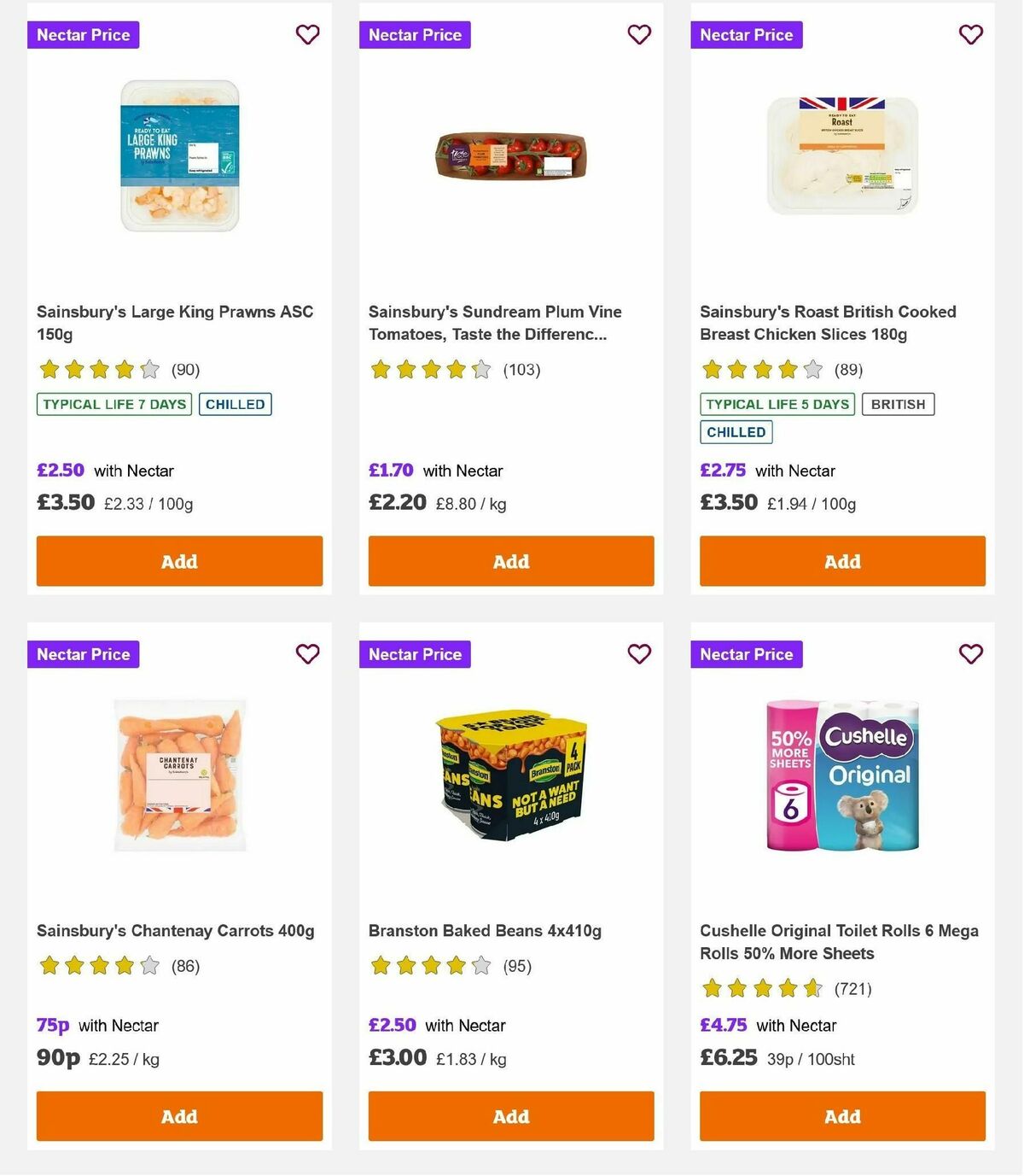 Sainsbury's Offers from 10 January