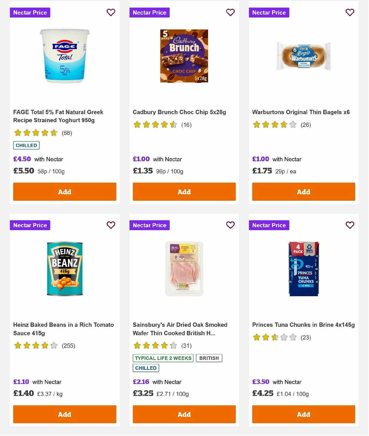 Sainsbury's Offers from 10 January