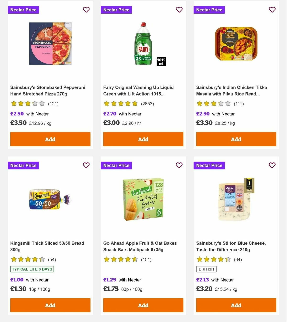 Sainsbury's Offers from 10 January