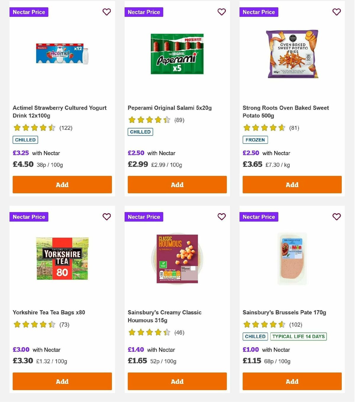 Sainsbury's Offers from 10 January