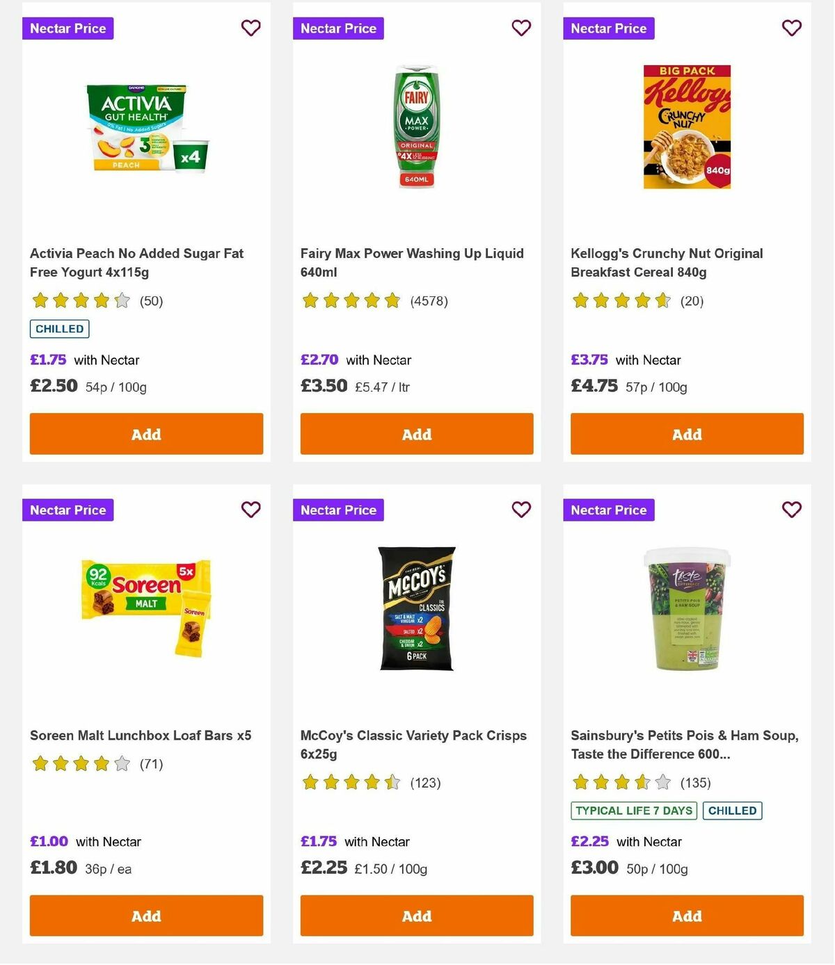 Sainsbury's Offers from 10 January