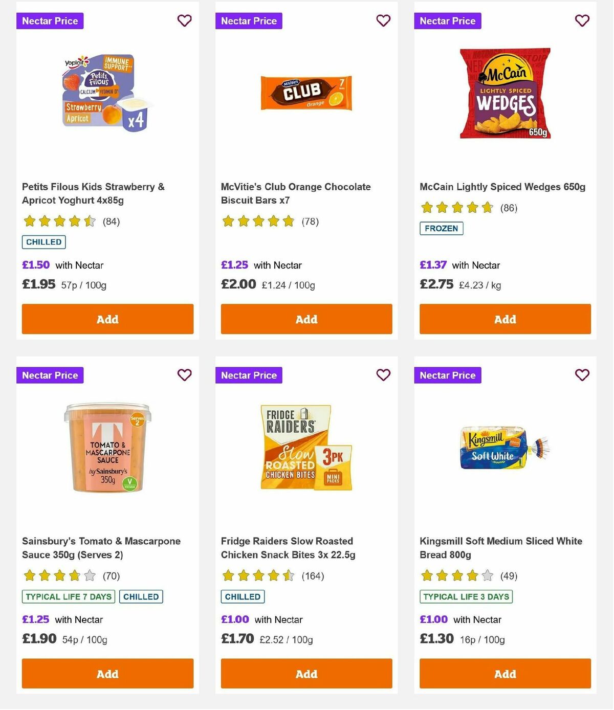 Sainsbury's Offers from 10 January