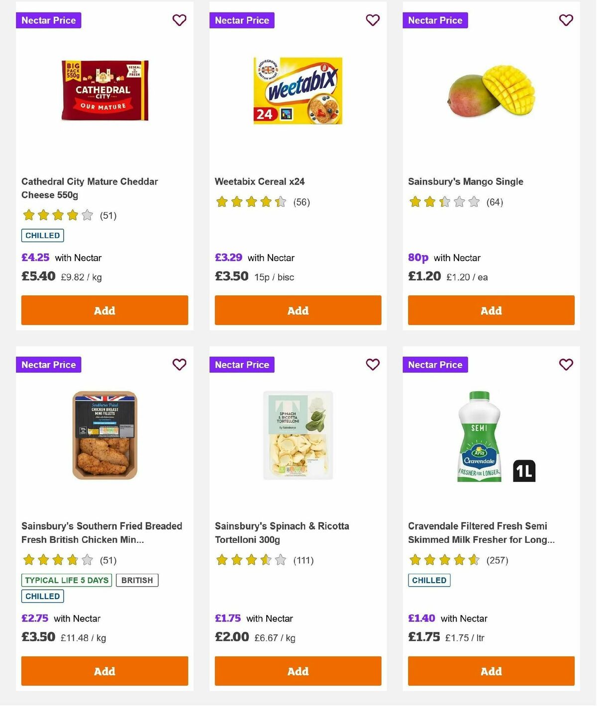 Sainsbury's Offers from 10 January