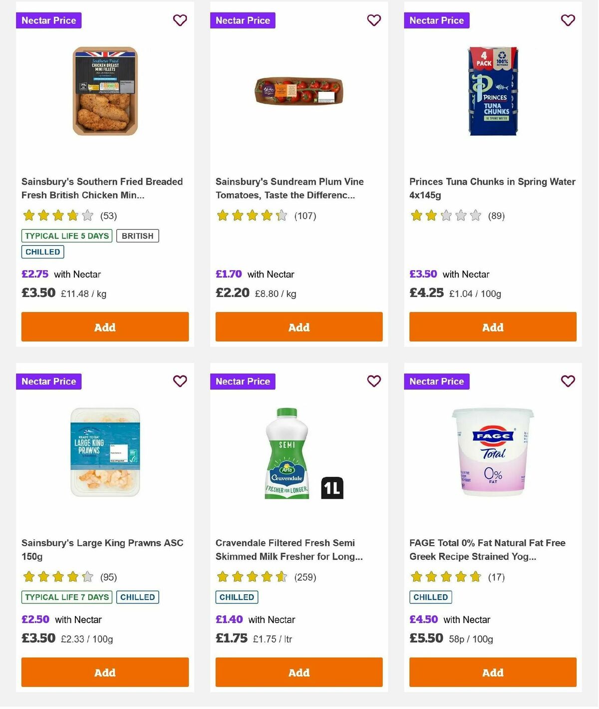Sainsbury's Offers from 17 January