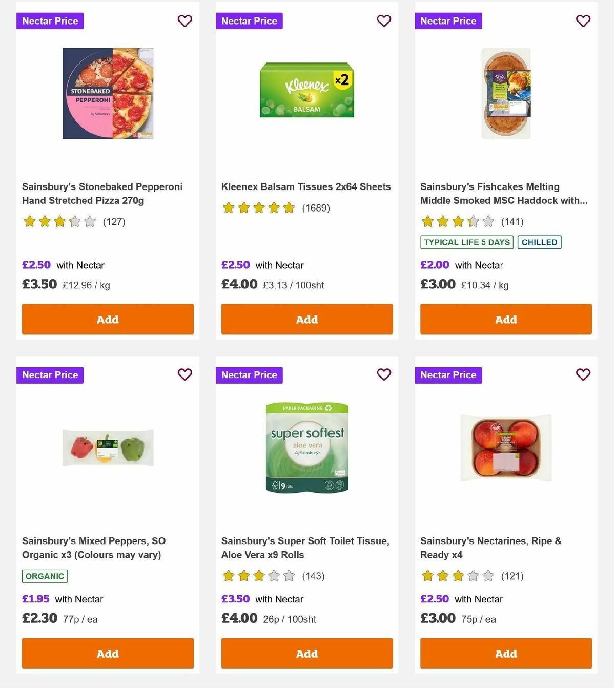 Sainsbury's Offers from 17 January