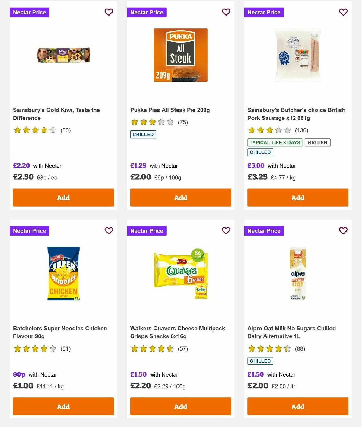 Sainsbury's Offers from 17 January