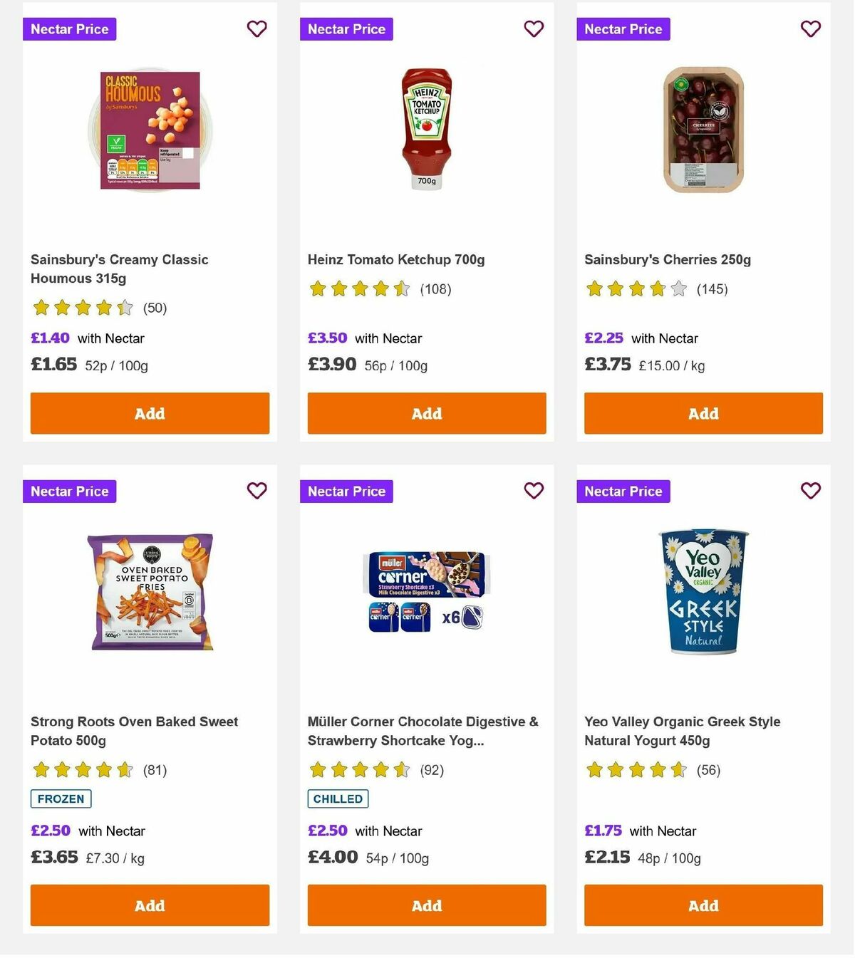 Sainsbury's Offers from 17 January
