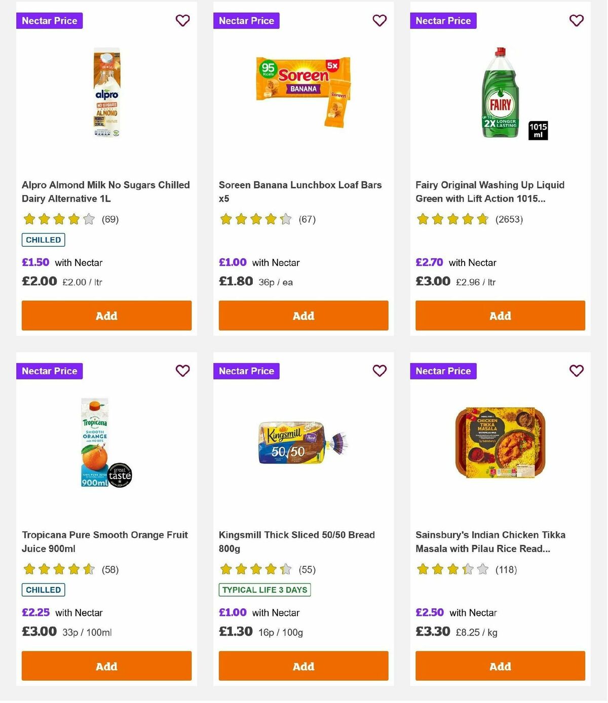 Sainsbury's Offers from 17 January