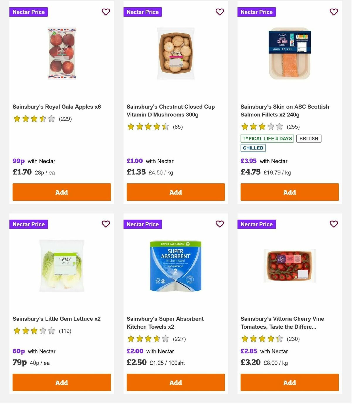 Sainsbury's Offers from 17 January