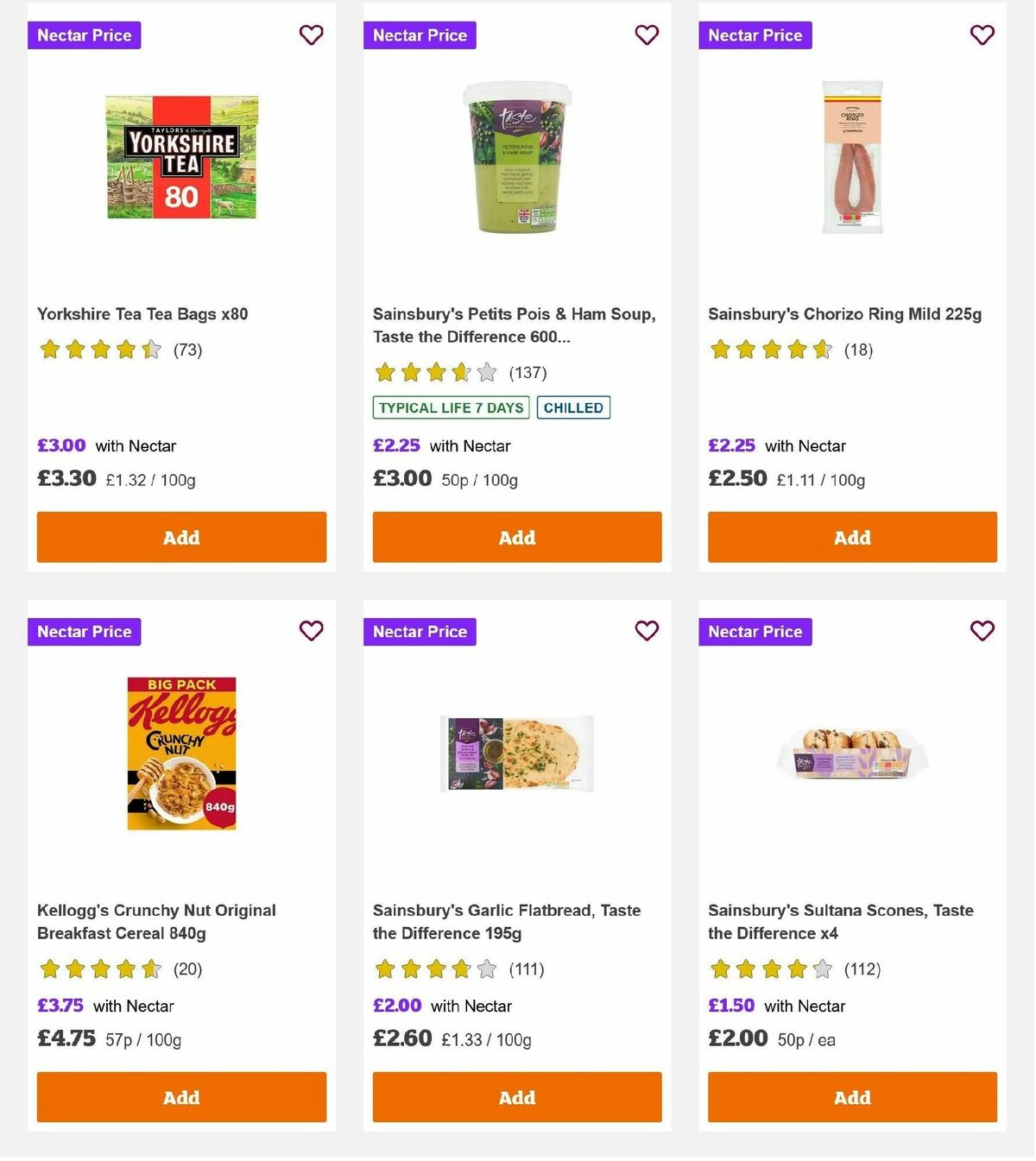 Sainsbury's Offers from 17 January