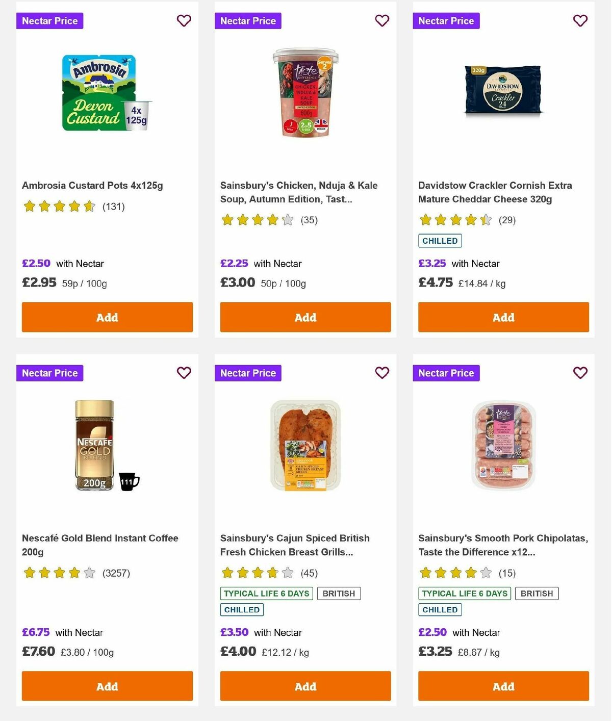 Sainsbury's Offers from 17 January
