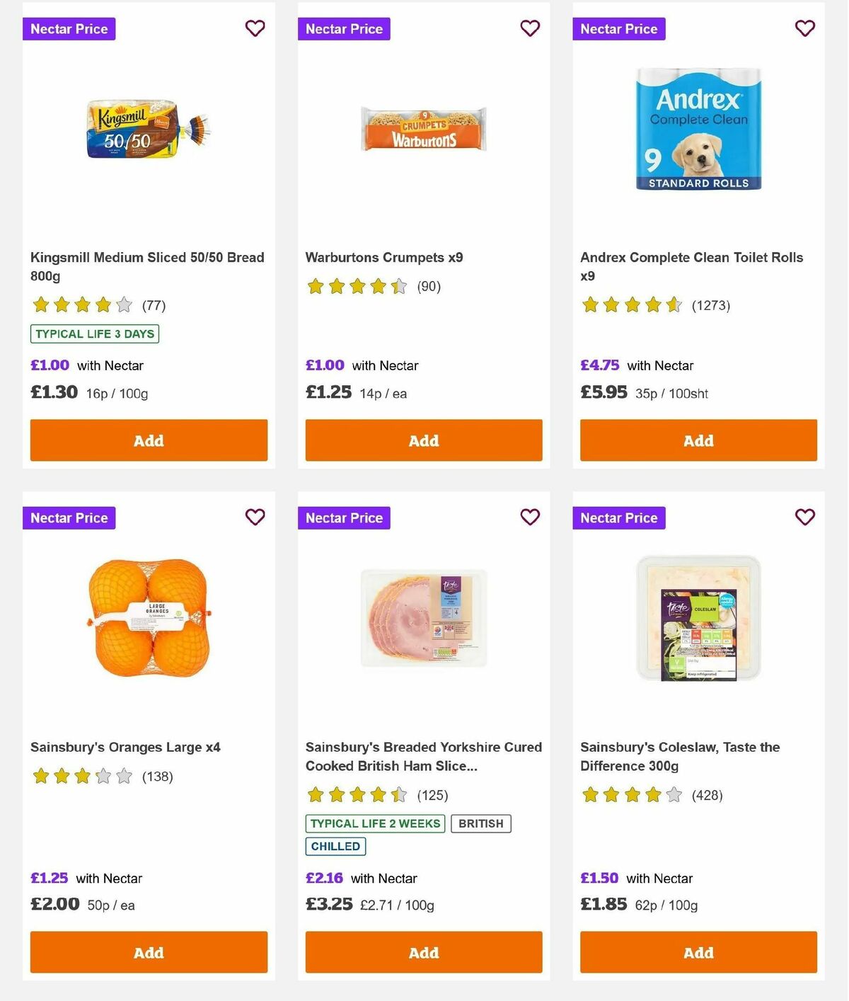 Sainsbury's Offers from 17 January
