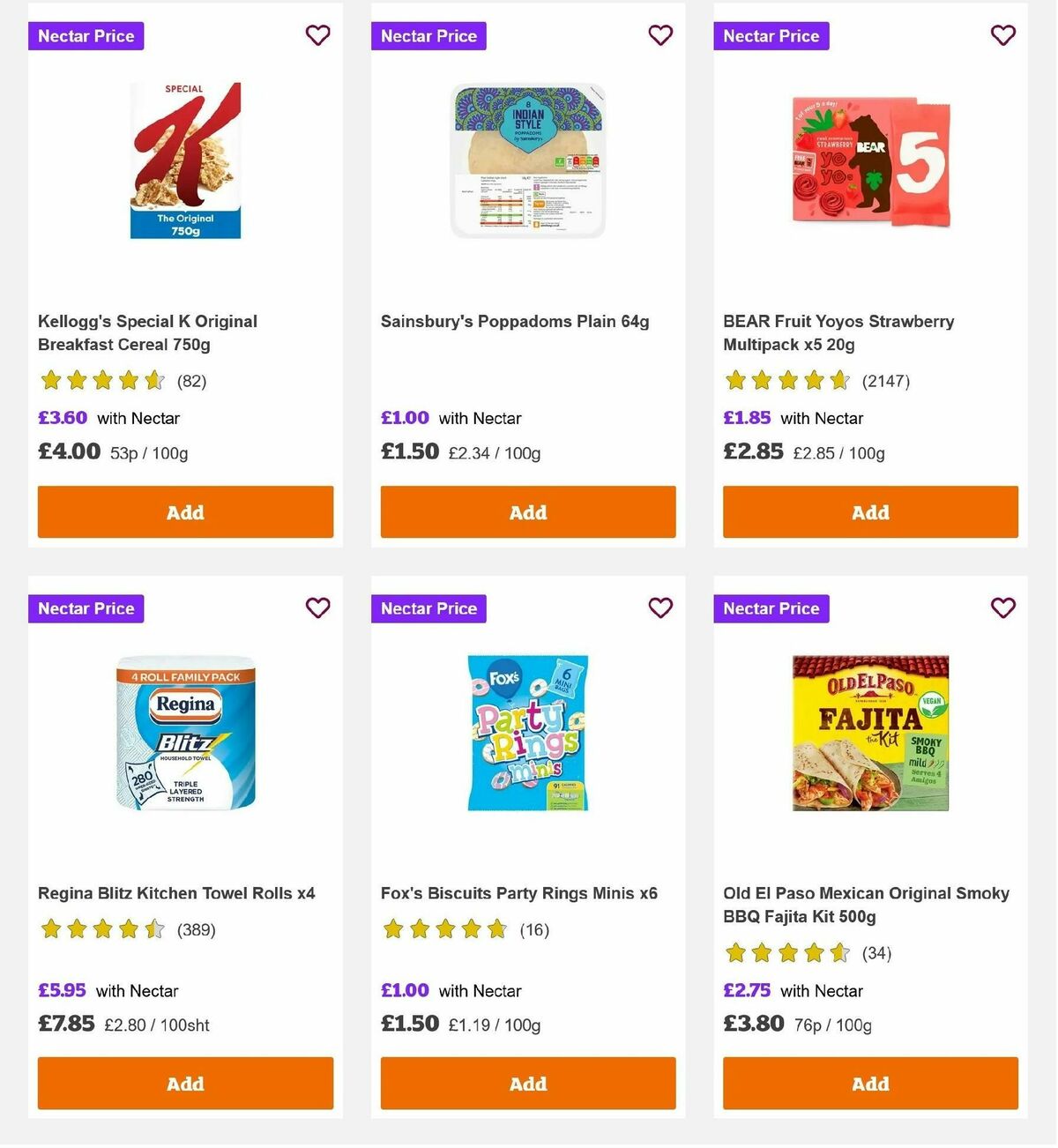 Sainsbury's Offers from 17 January