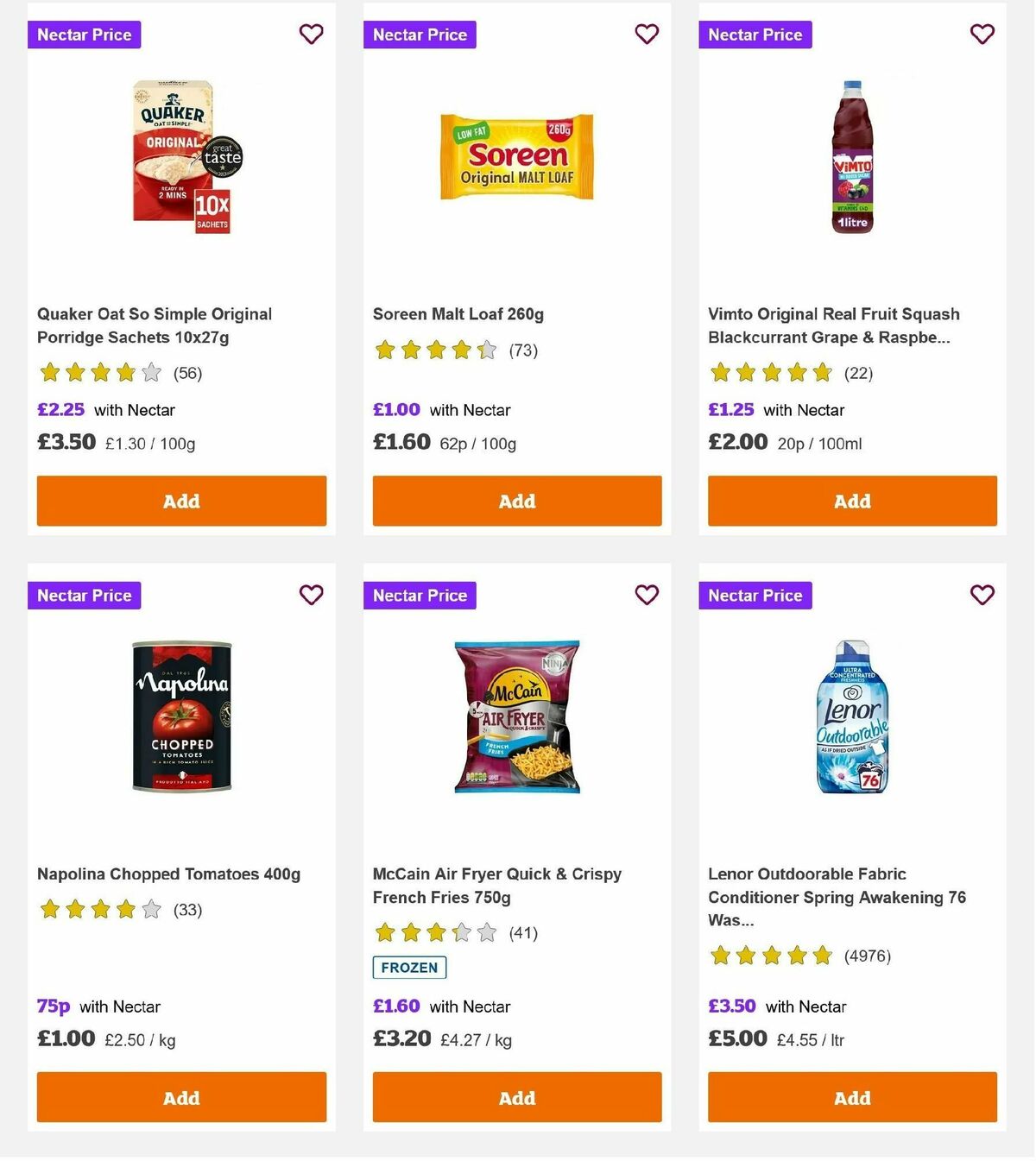 Sainsbury's Offers from 17 January