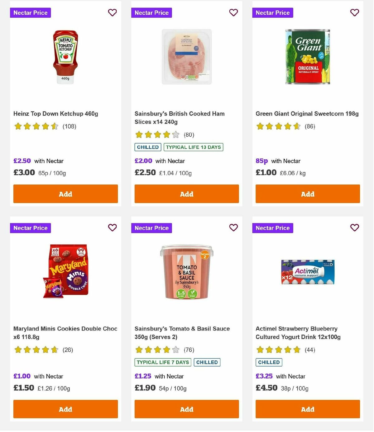 Sainsbury's Offers from 17 January