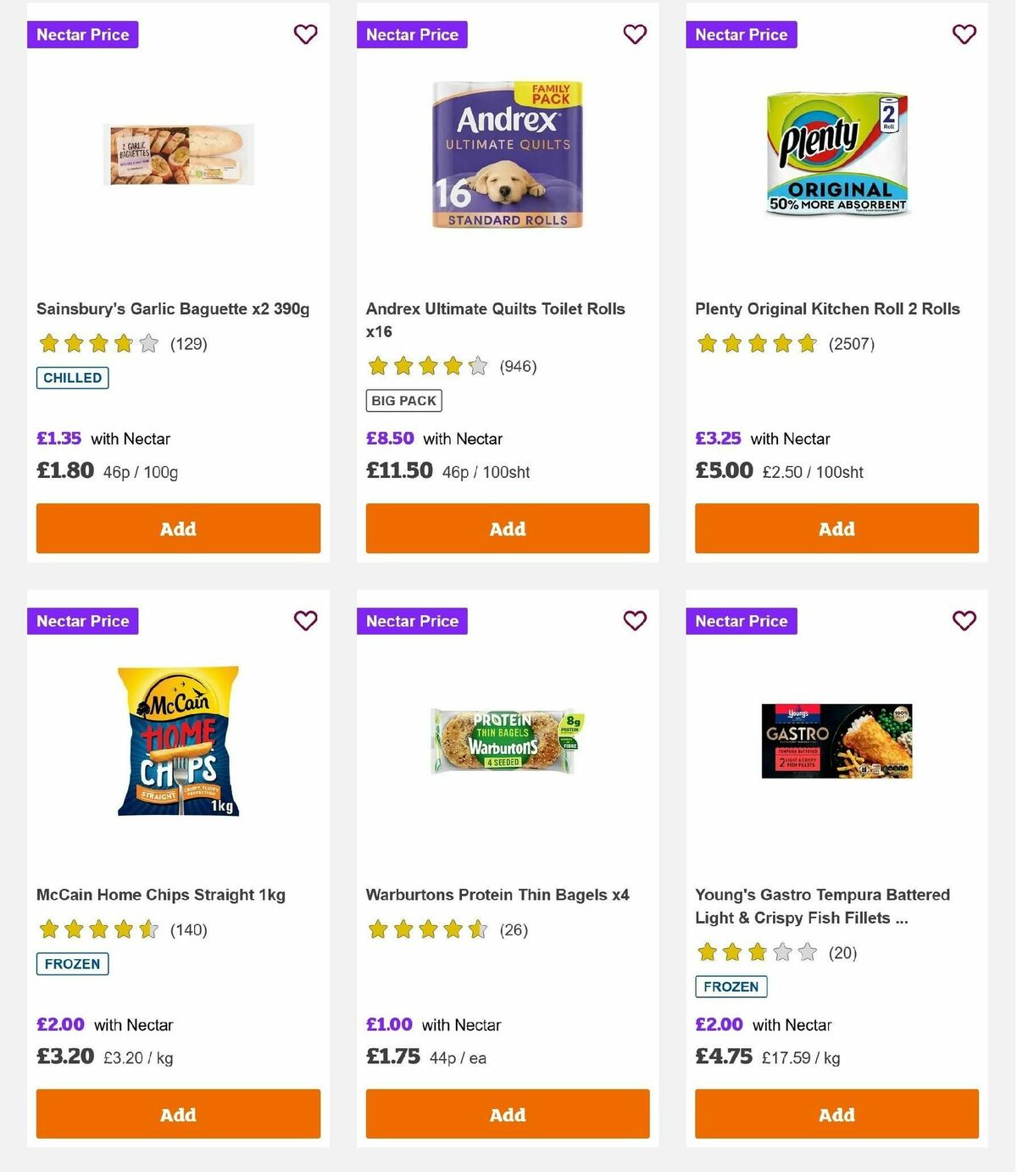 Sainsbury's Offers from 17 January